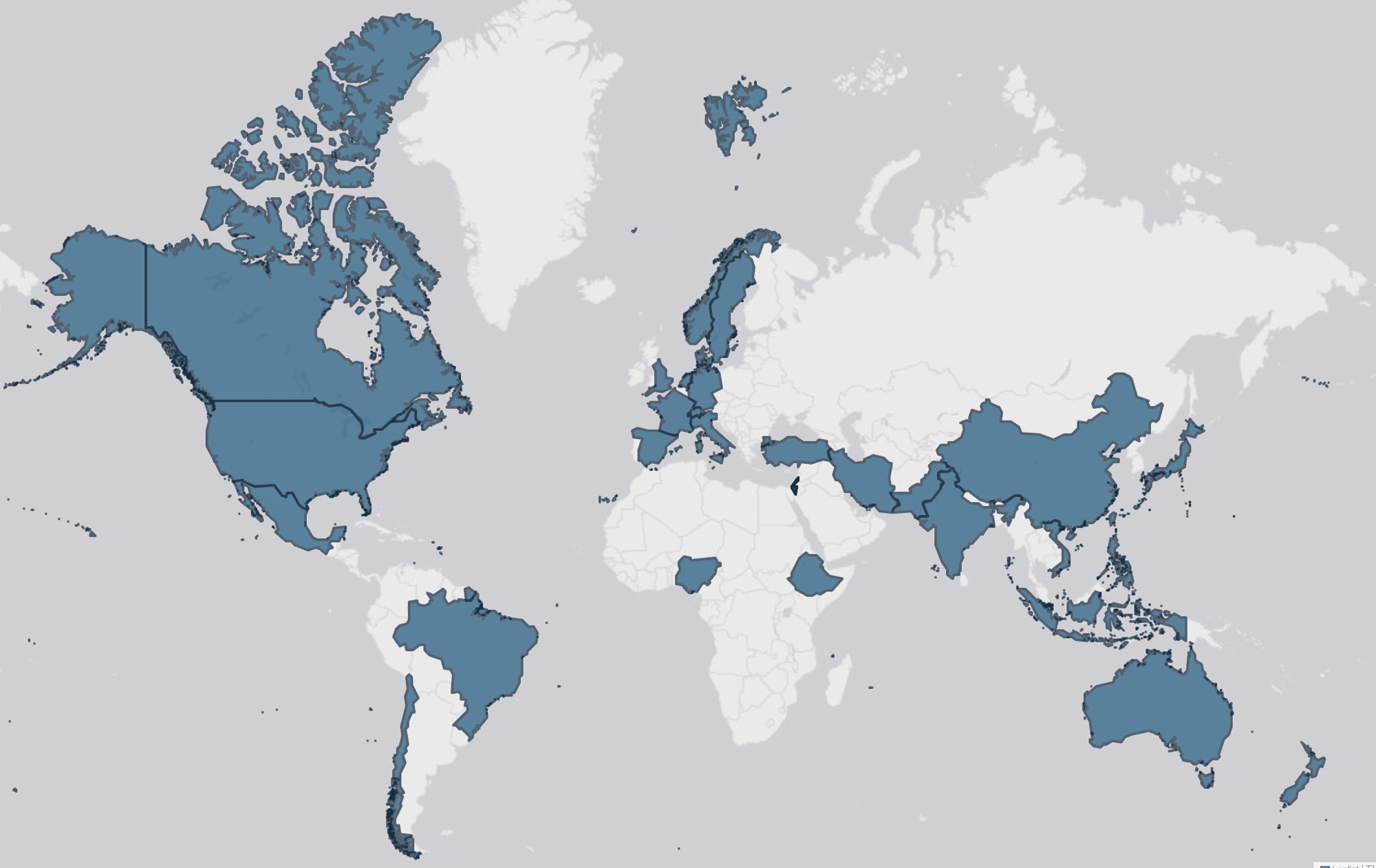 International Profiles Maps